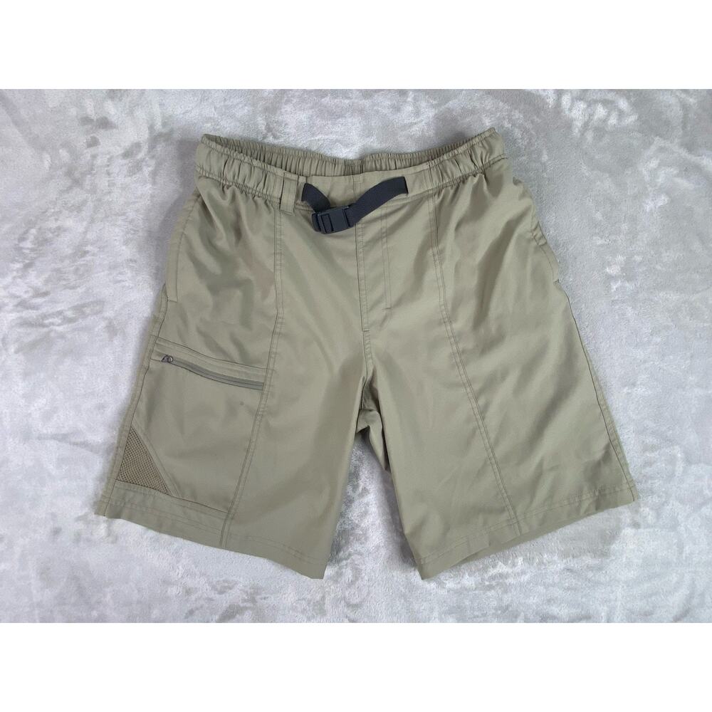 Columbia Tan Shorts - Built In Belt - Men's M